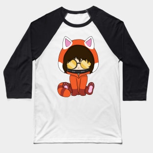 creepypasta red panda (ticci toby) Baseball T-Shirt